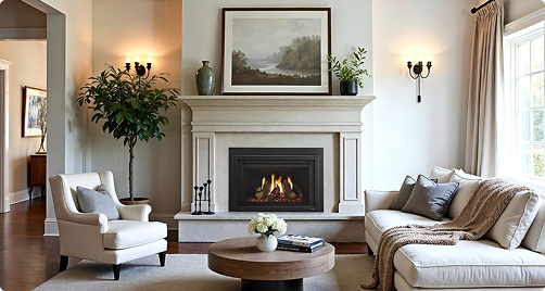 SupremeX Gas Fireplace Insert