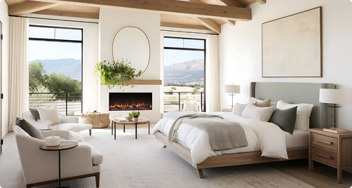Triton electric fireplace
